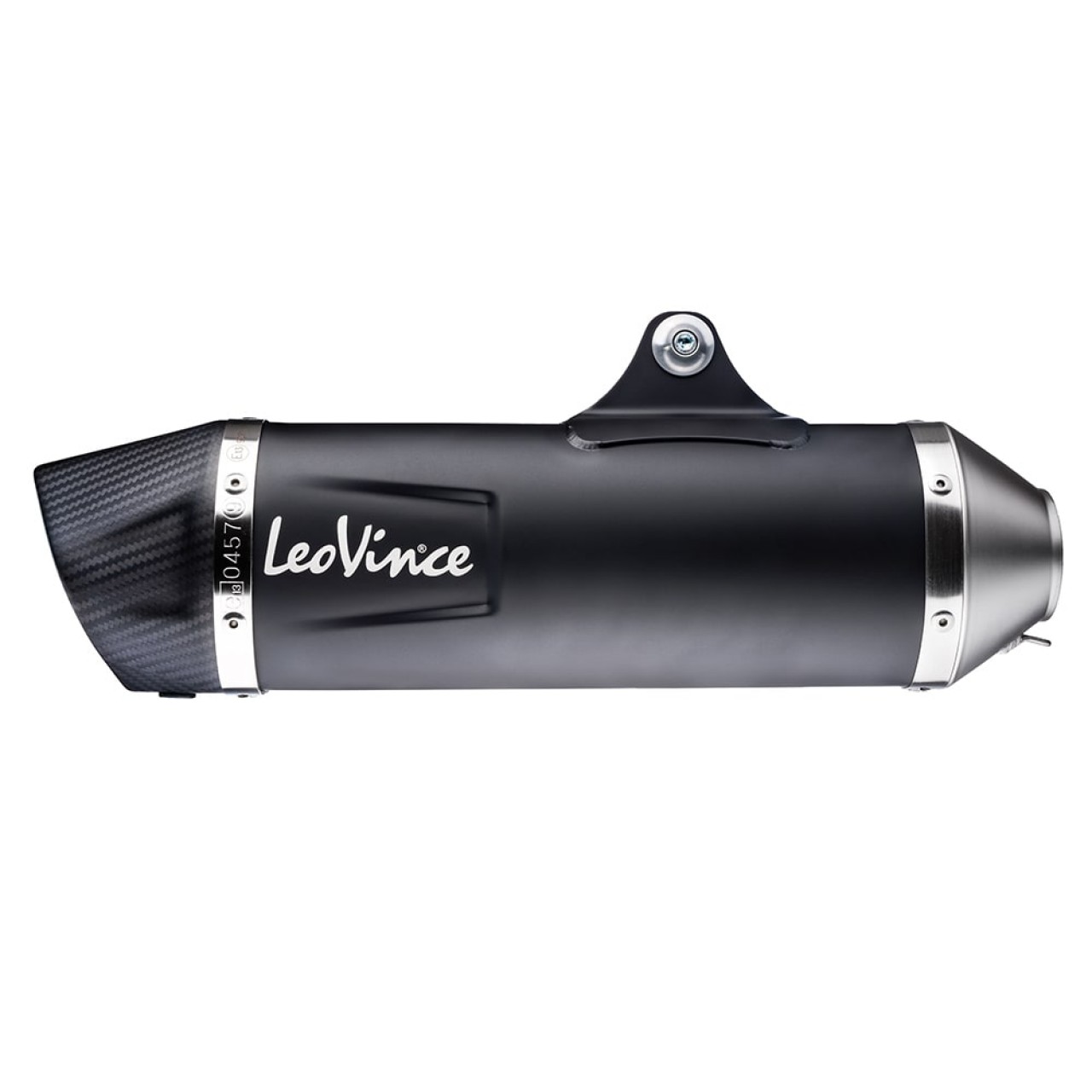 LeoVince complete system SBK Nero for Vespa GTS 125 /150, stainless steel, slip on, ABE, Euro4
