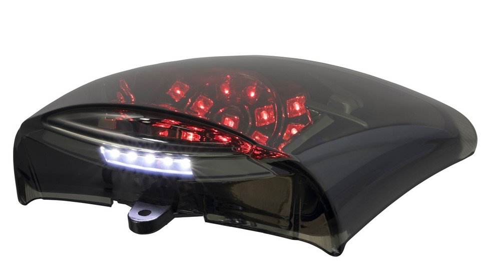 Tail light set for Vespa GTS/GTS Super/GTV 125-300cc ('14-'18), tinted