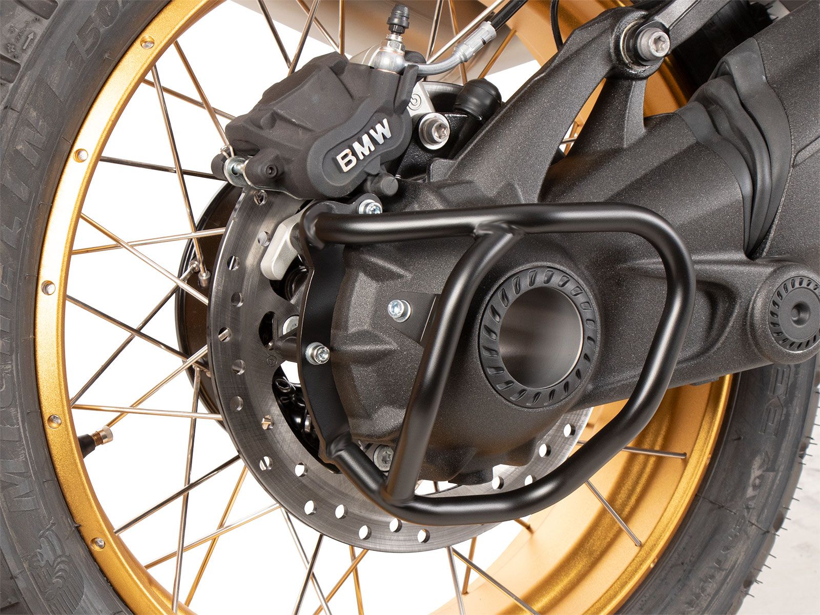 Gimbal protection black for BMW R nineT Racer (17-20) Hepco & Becker