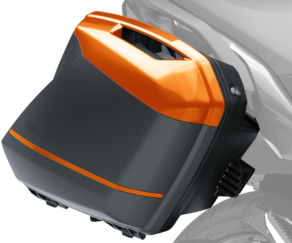 Case covers set for side cases 28L Original Kawasaki
