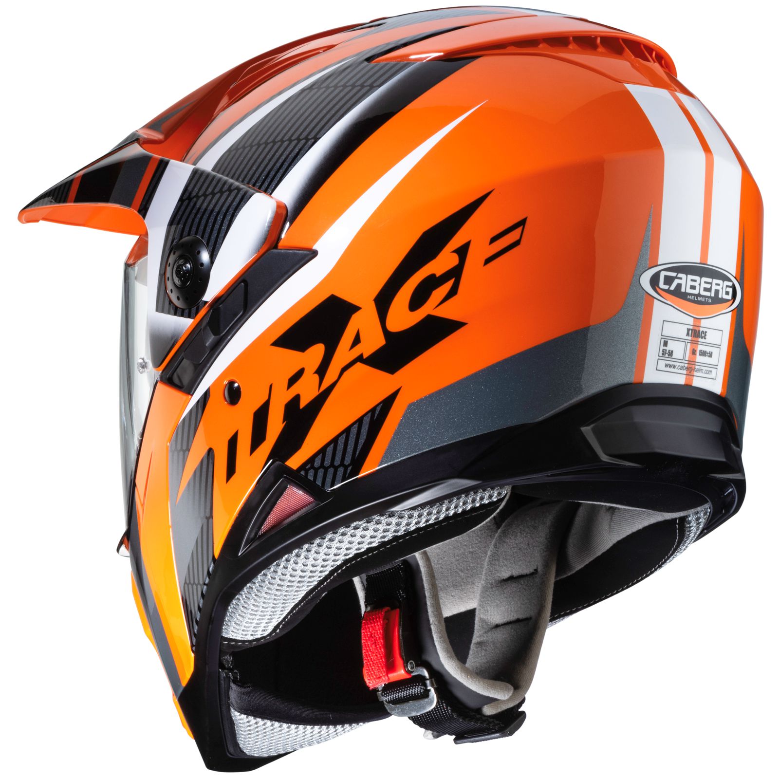 Caberg Helmet Xtrace Savana, orange / black