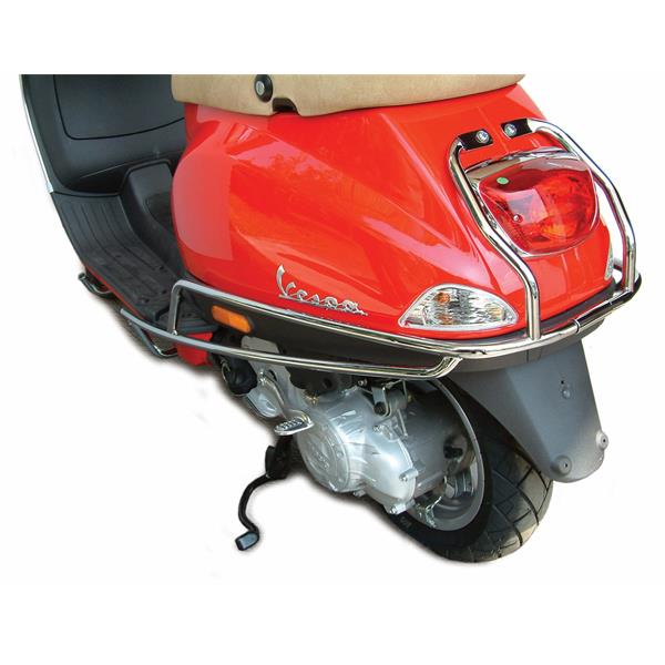 Crash bar rear chrome for Vespa ET2/ET4/LX/LXV/S 50-150cc Cuppini