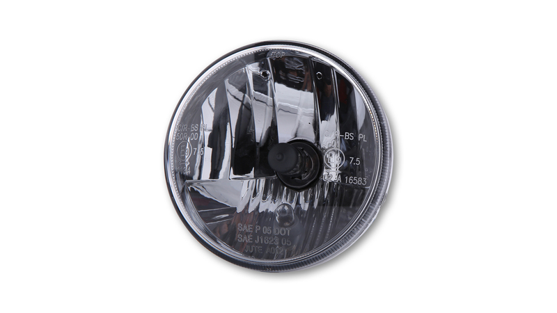 HIGHSIDER smart 120mm headlight insert clear glass, with parking light, HS1 35/35W, E-approved (1pc)