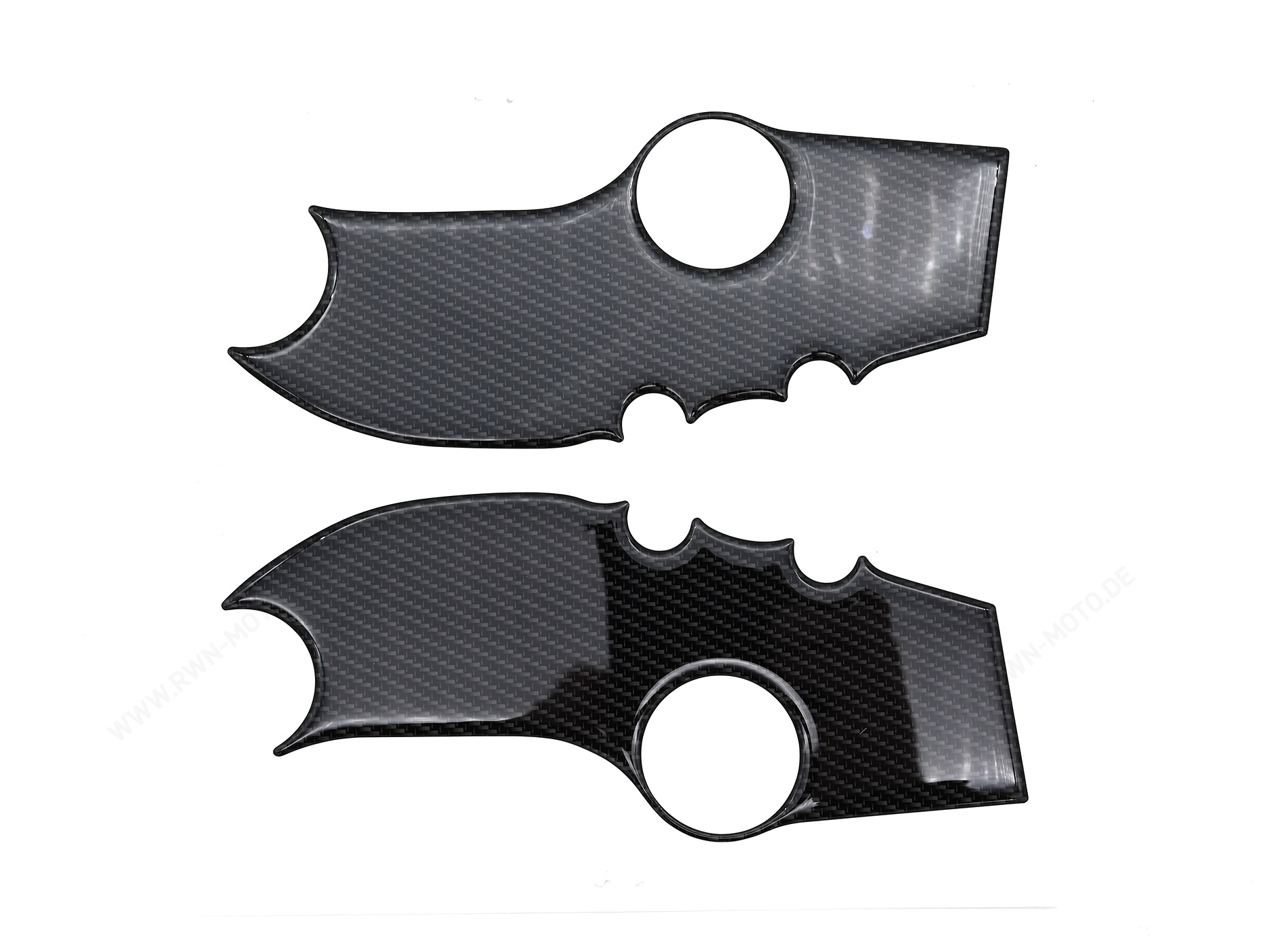 Frame protection film, carbon look for Suzuki GSX-R750 BJ. 2011-2017/ GSX-R600 BJ. 2011-2017