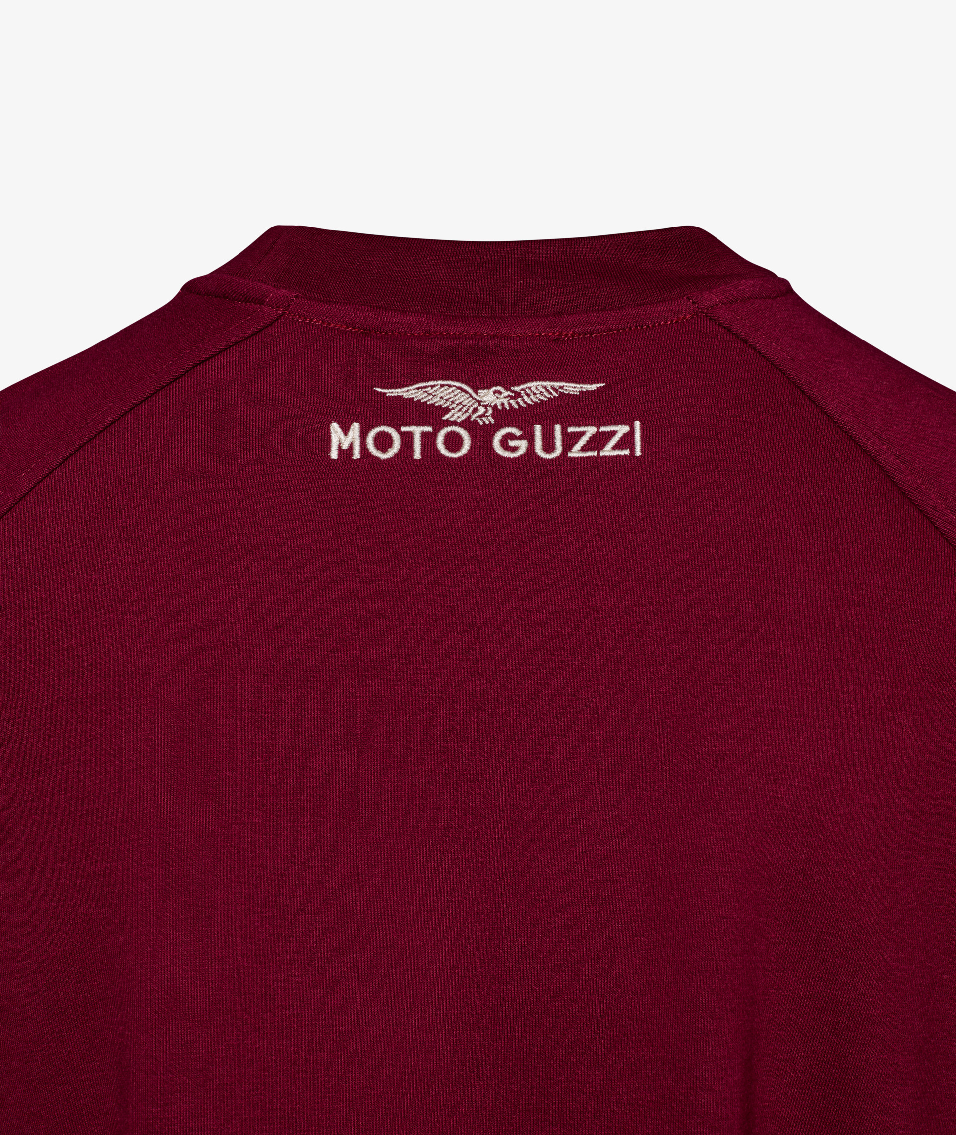 Moto Guzzi sweatshirt unisex "Heritage" burgundy red