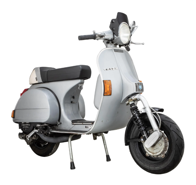 Mudguard Garelli EVO II for Vespa PX 80-200cc, carbon, carbon
