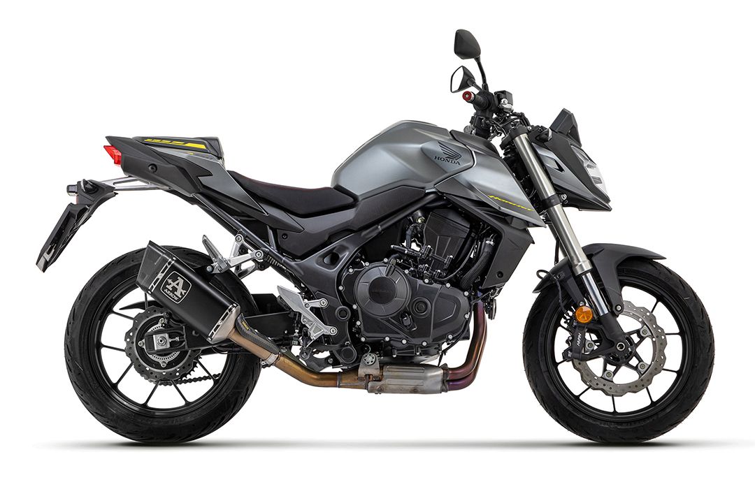 ARROW PISTA DARK Slip-On Titanium for Honda CB 750 Hornet (23-)