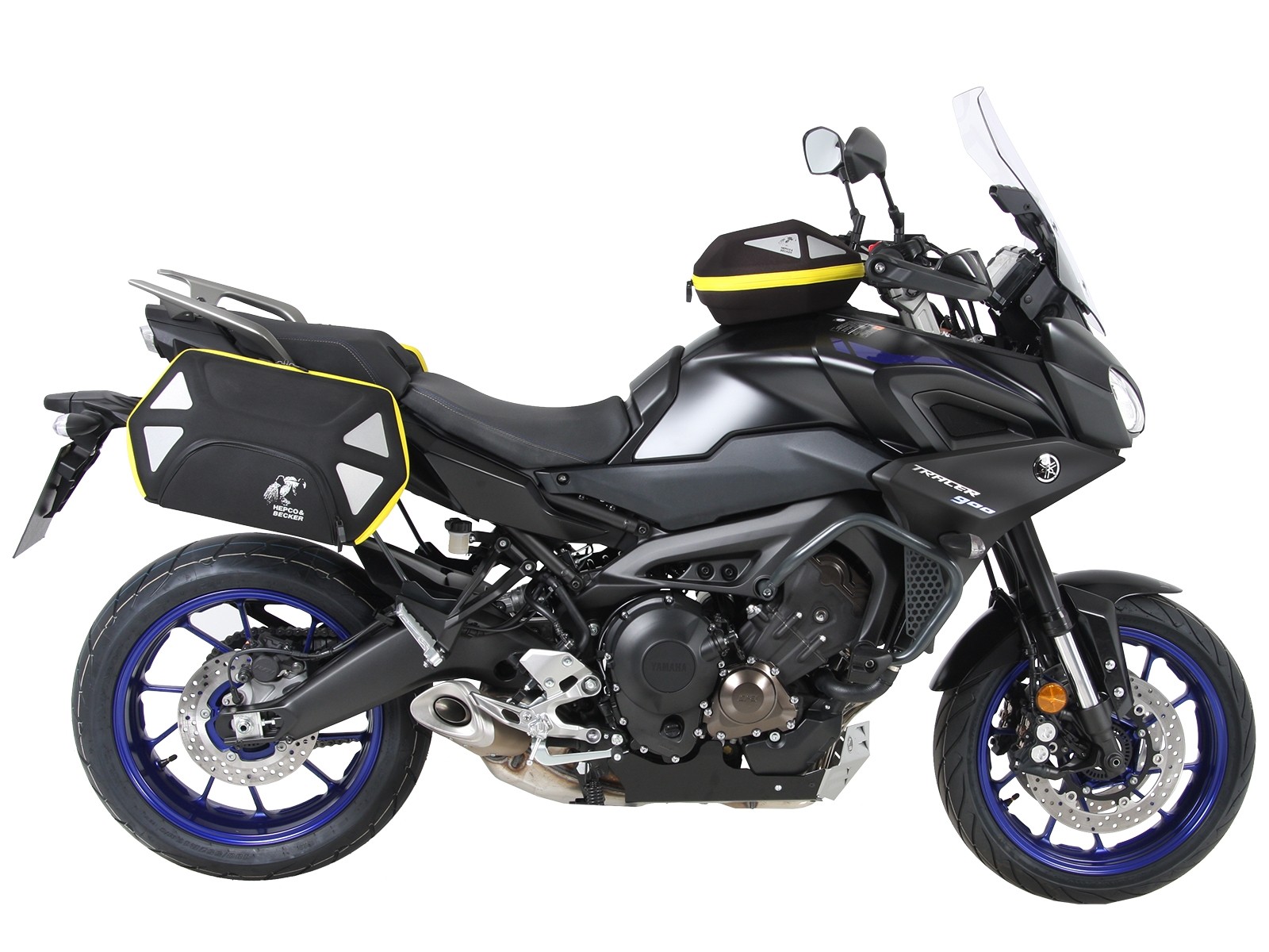 C-Bow side carrier anthracite for Yamaha Tracer 900 / GT (Bj.18-) Hepco & Becker