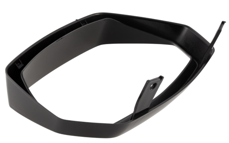 Lamp ring for Vespa Sprint 50-150cc ('18-), black glossy
