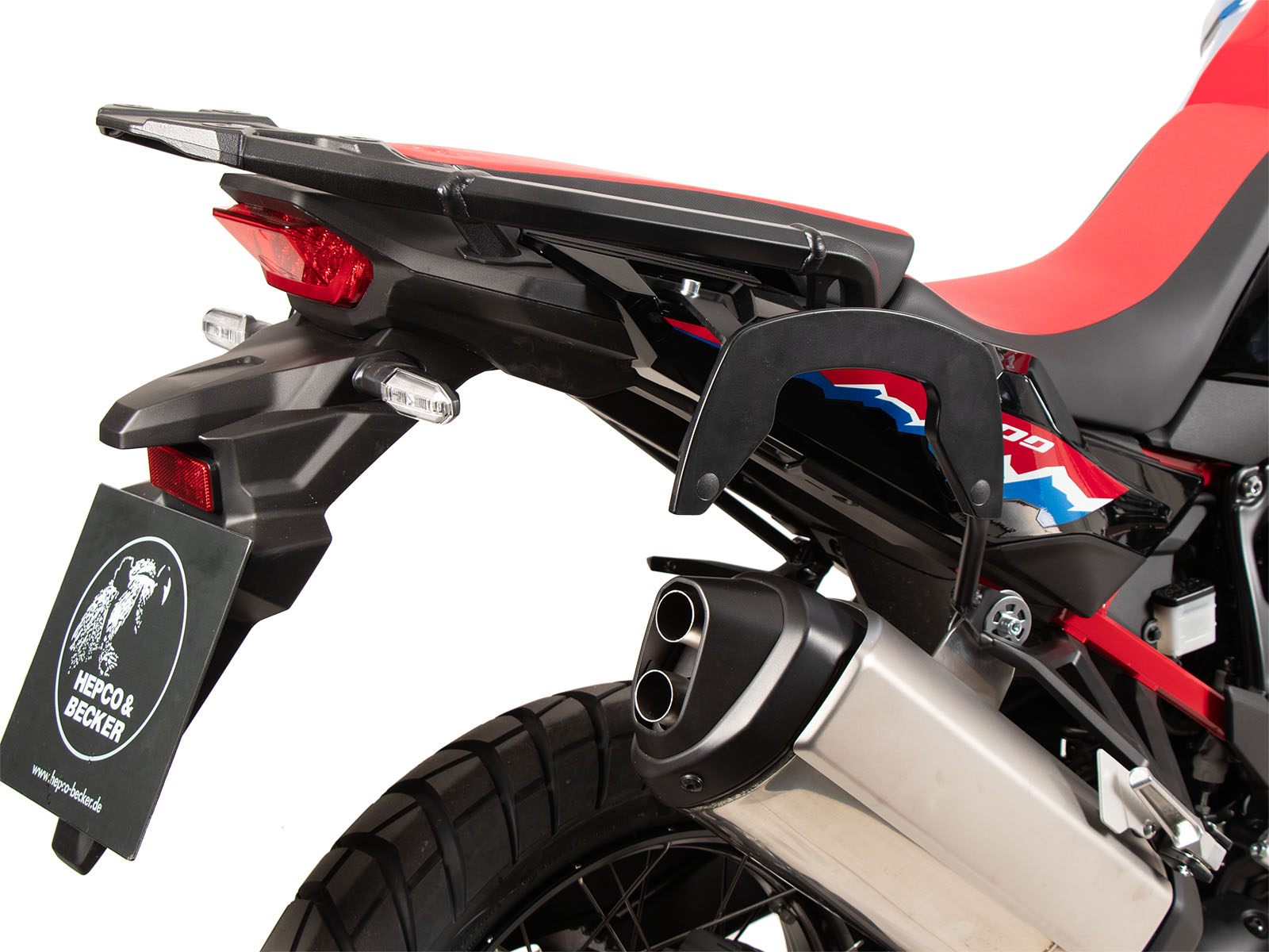 C-Bow side carrier black for Honda CRF 1100 L Africa Twin (24-) Hepco & Becker