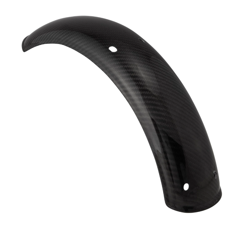 Mudguard 2.0 Garelli EVO II without bracket for Vespa PX 80-200cc, carbon clear