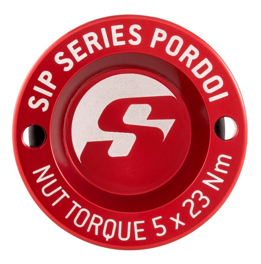 Dust cap 12" rim front for Vespa GTS/GTS Super/GTV/GT 125-300cc, red