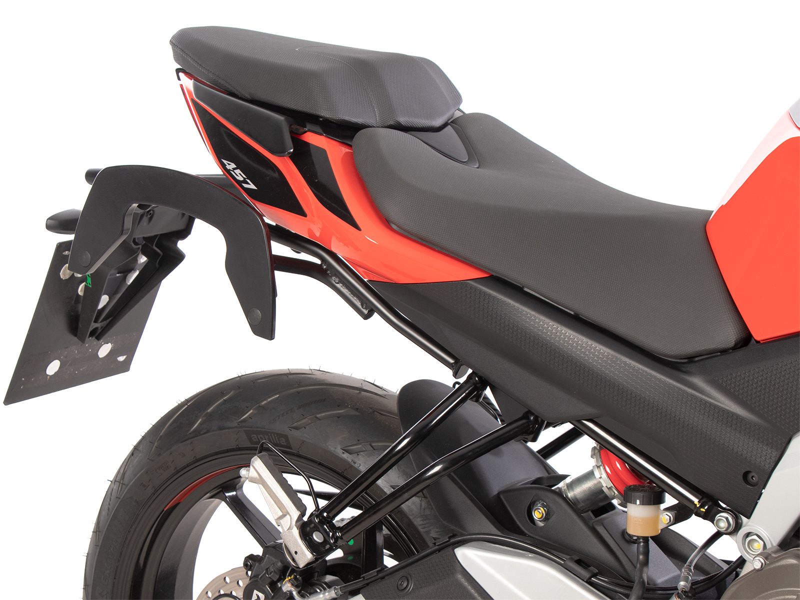 C-Bow side carrier black for Aprilia Tuono 457 (25- ) Hepco & Becker