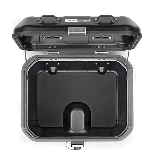 Trekker 46 Dolomiti MONOKEY top case aluminum black Givi