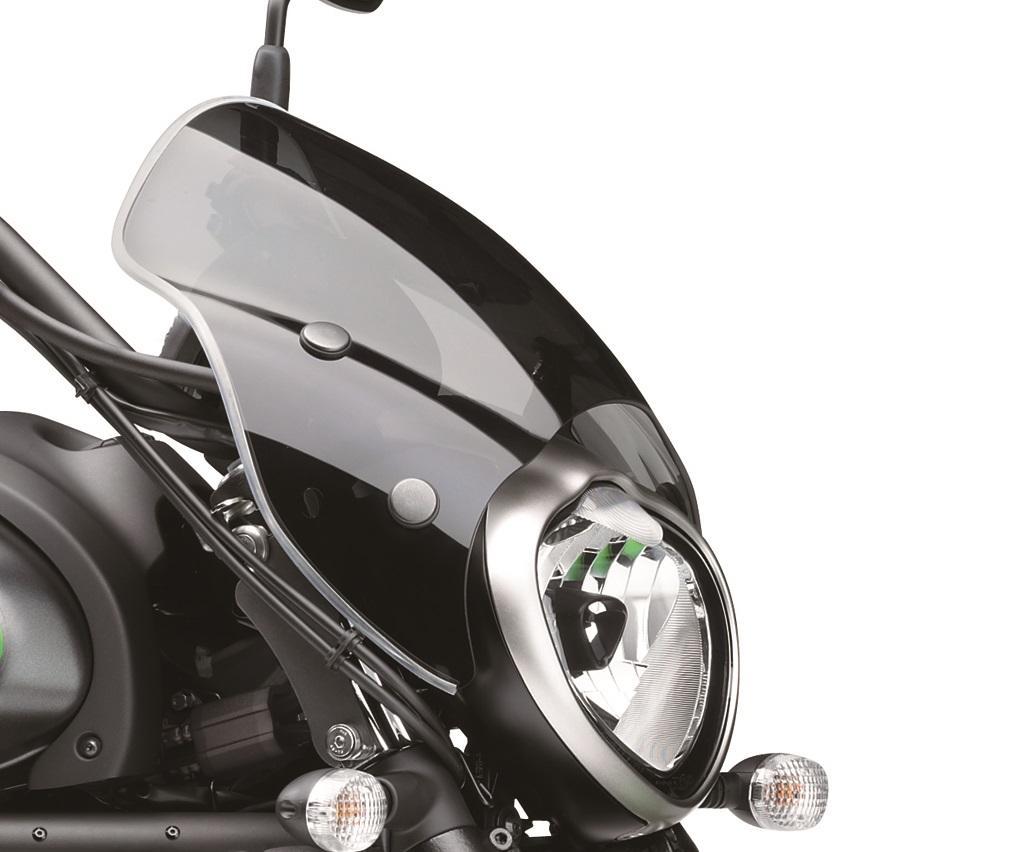 Fork bracket Quick Release for windshield for Vulcan S (Bj.15-19) Original Kawasaki