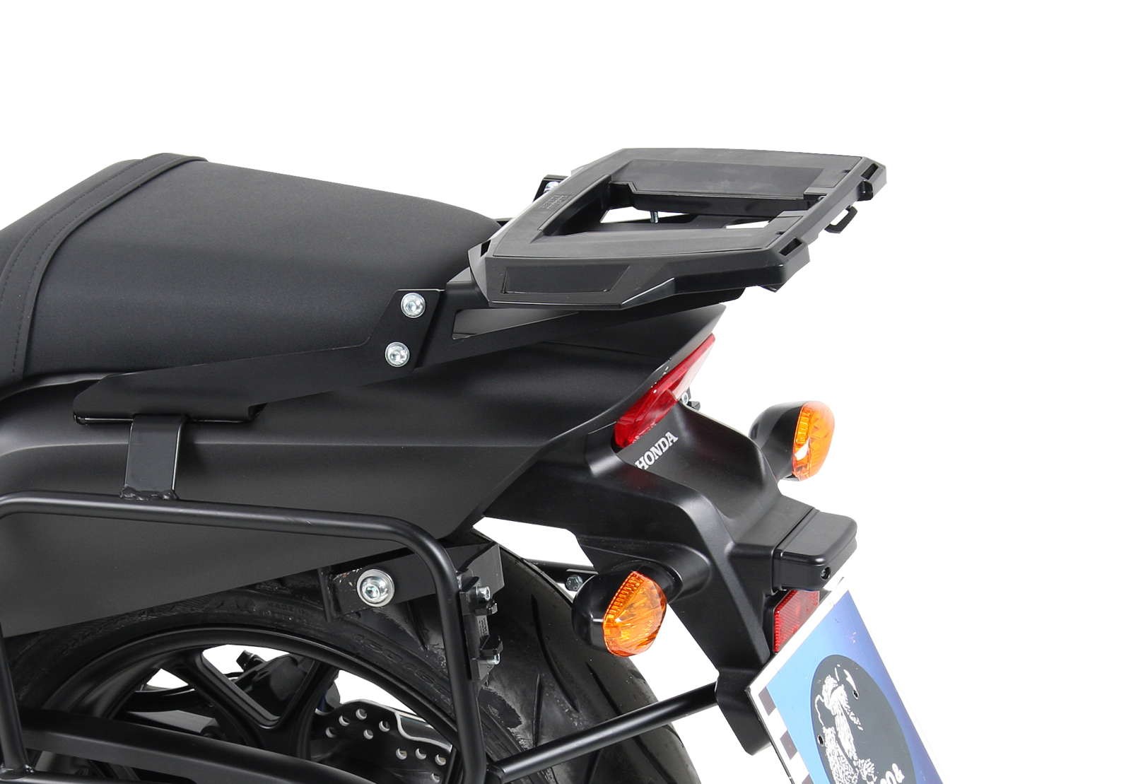 Alurack top case carrier black for Honda CTX 700 /N /DCT (14-17) Hepco & Becker