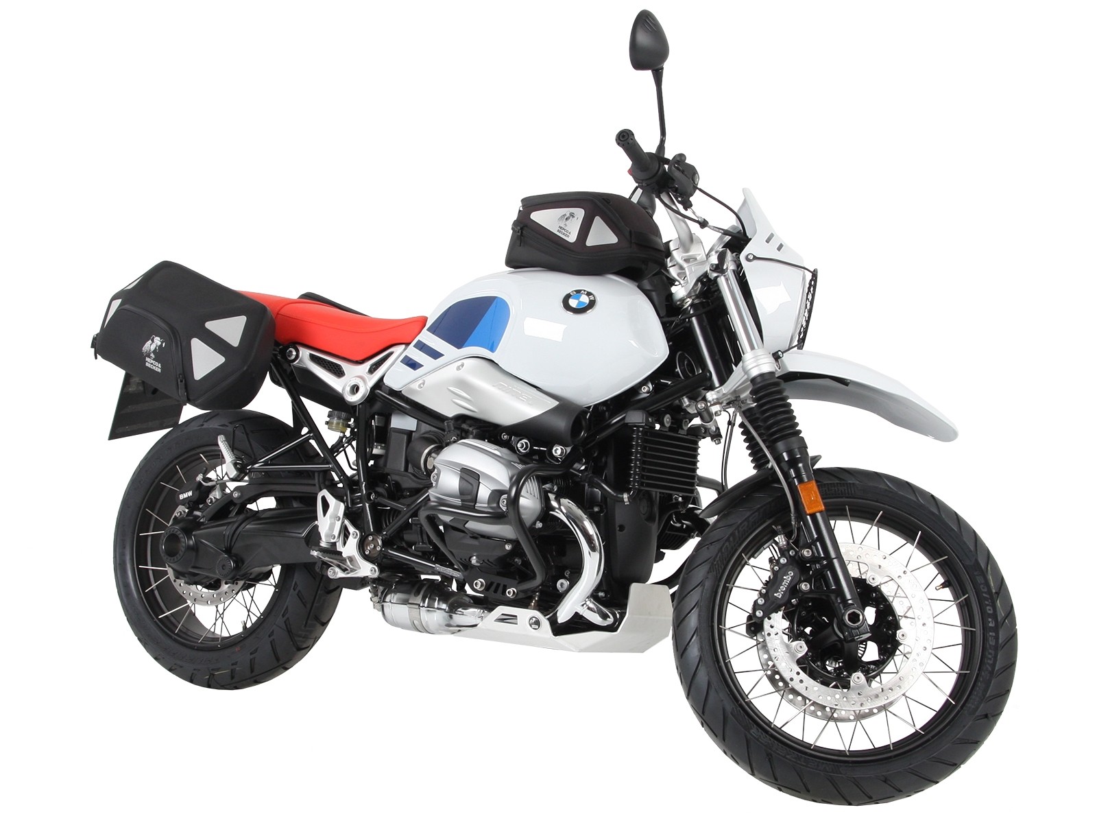 C-Bow side carrier black for BMW R nineT Urban G/S (17-23) Hepco & Becker