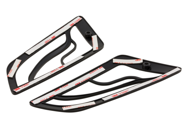 Indicator grille right and left, front for Vespa GTS/​GTS Super/​GTV/​GT 60/​GT/​GT L, matt black