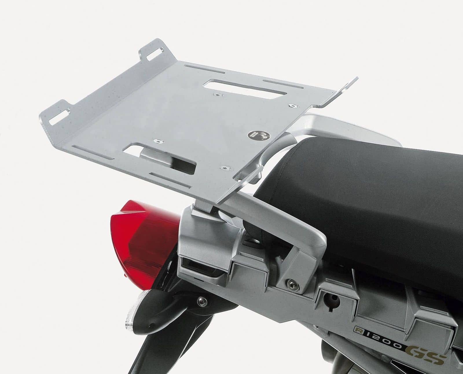 Luggage rack extension silver for BMW R 1200 GS (04-12) Hepco & Becker