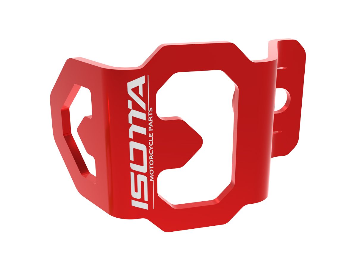 Protection for the rear brake fluid reservoir for Moto Guzzi V100 Mandello S /Stelvio 1000