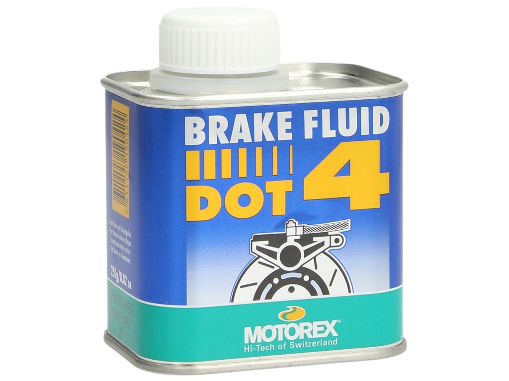 Motorex brake fluid, DOT 4, 0,250 l, clear, VE 12