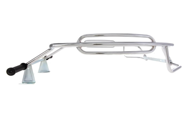Crash bar side hood for Vespa PX 80-200cc, chrome