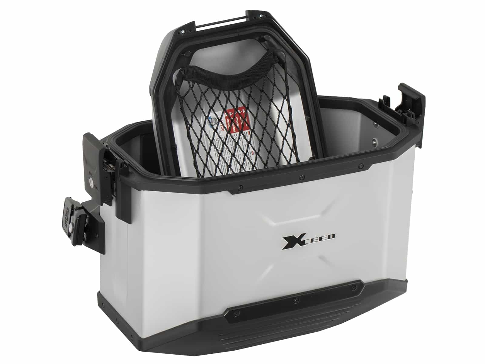 Xceed side case 38 ltr. silver Hepco & Becker