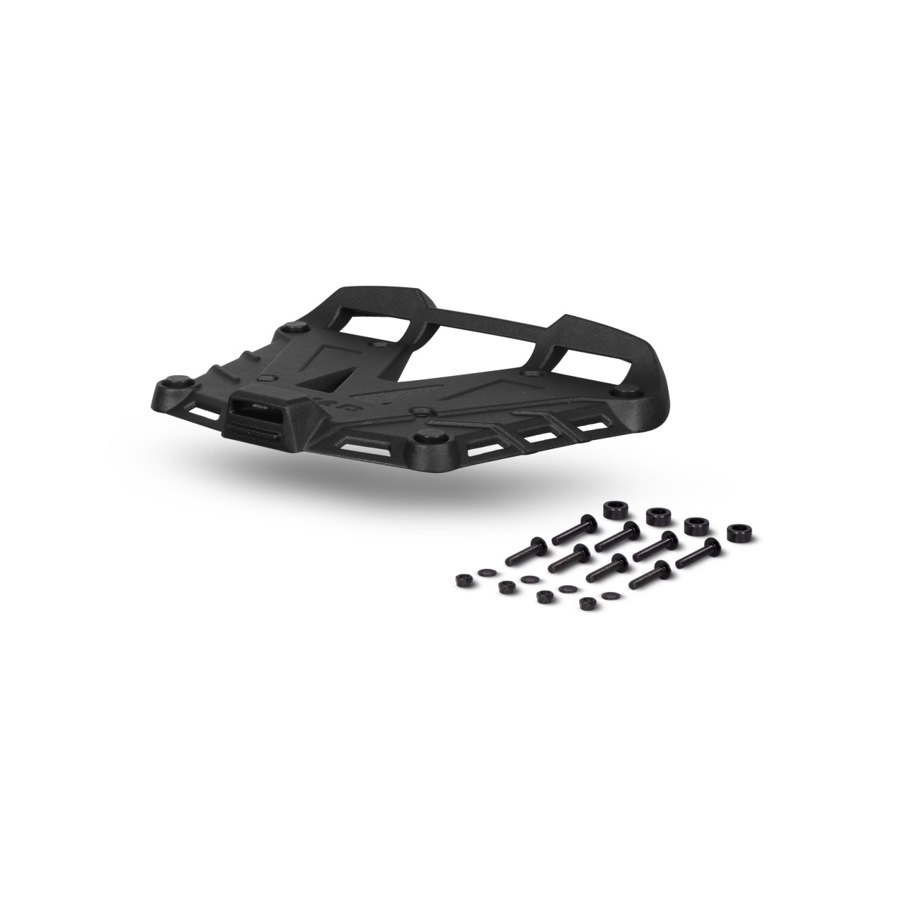 Shad Top Case Mounting Plate, Black Aluminum
