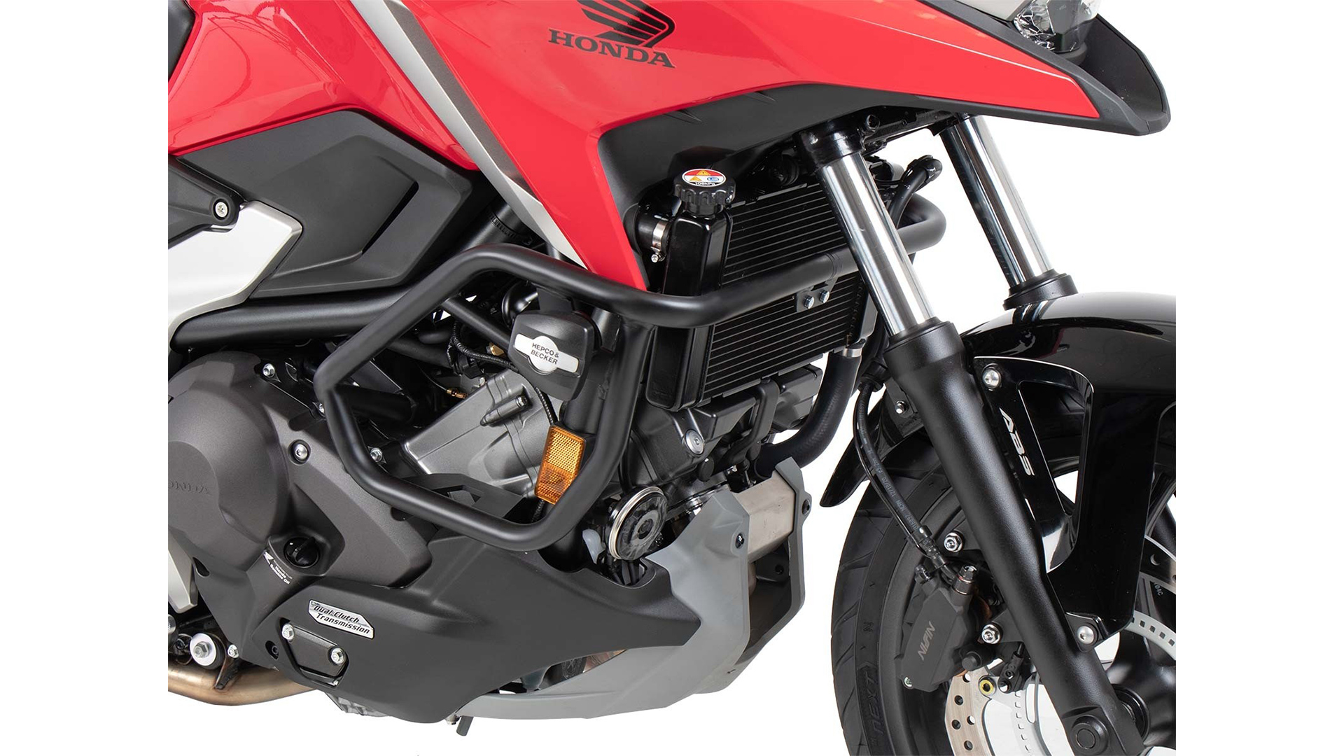 Engine guard incl. protection pad black for Honda NC 750 X /DCT (21-) Hepco & Becker