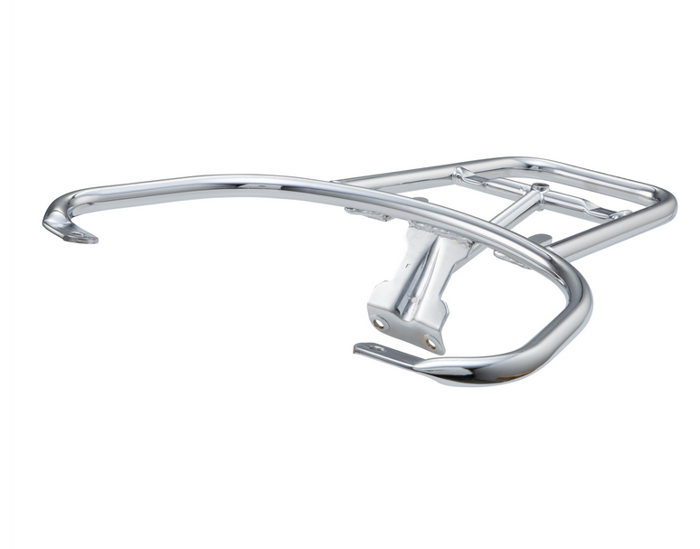 Rear luggage rack for Vespa LX /LXV /S 50-150cc, chrome