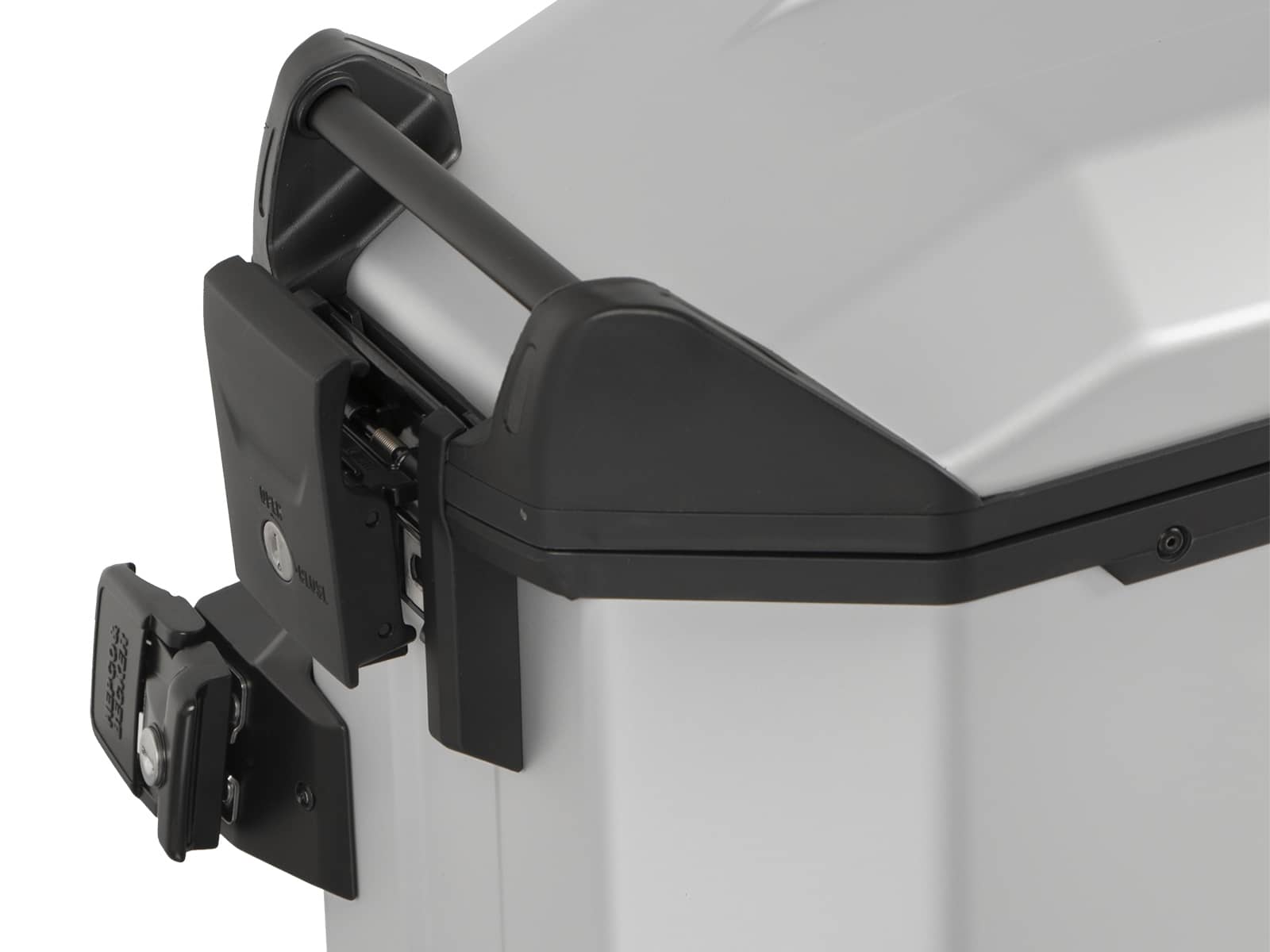 Xceed side case 38 ltr. silver Hepco & Becker