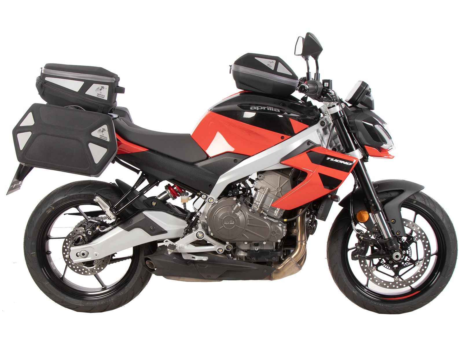 Sport rack fixed black for Aprilia Tuono 457 (25- ) Hepco & Becker