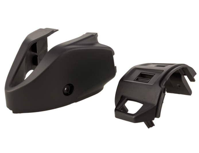 Cover switch unit, right/left, front/rear for Vespa Primavera/Sprint, black matt