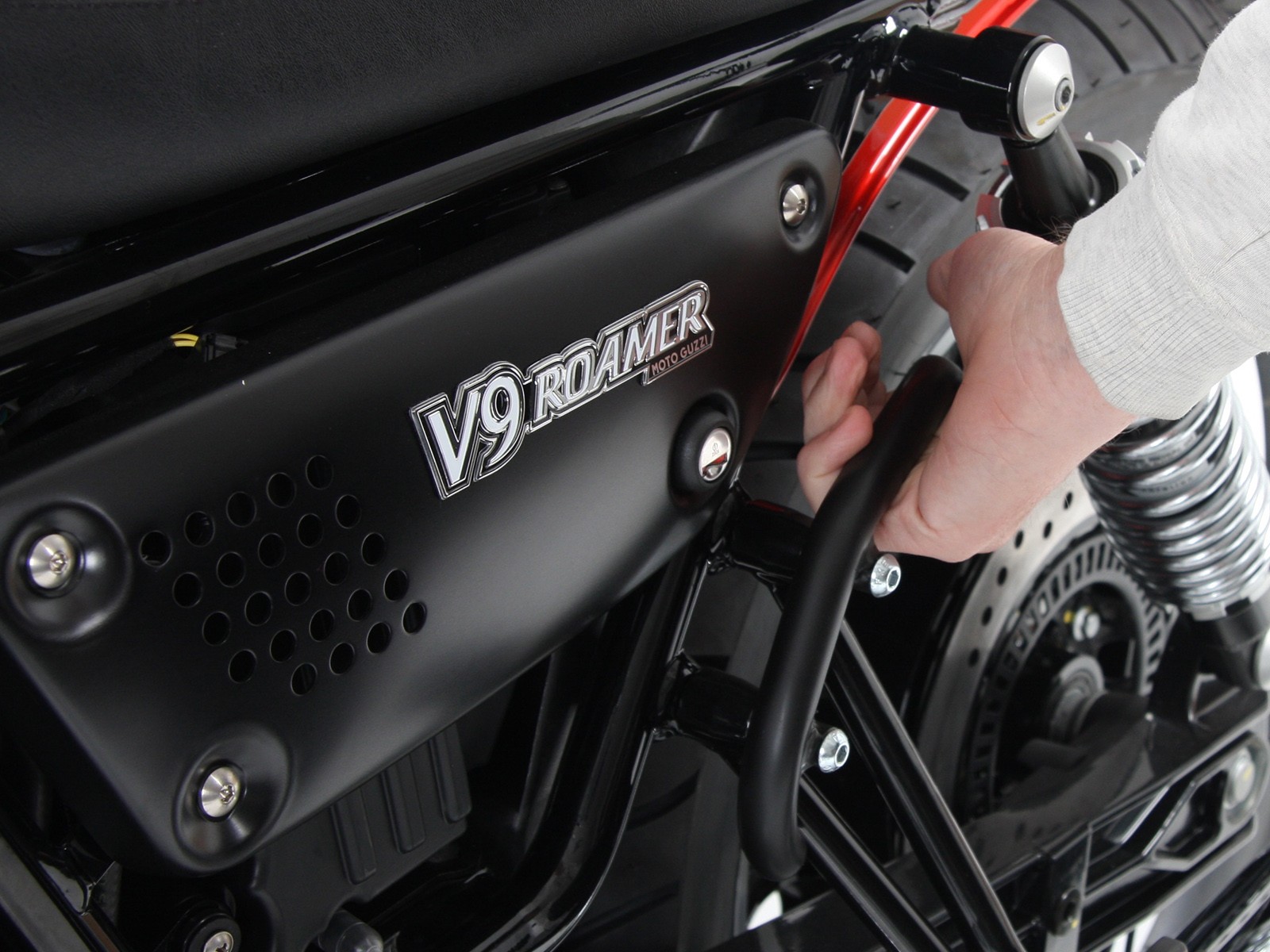 Jacking lever for main stand for V 7 III stone/ special/ Anniversario/ Racer (Bj.17-)