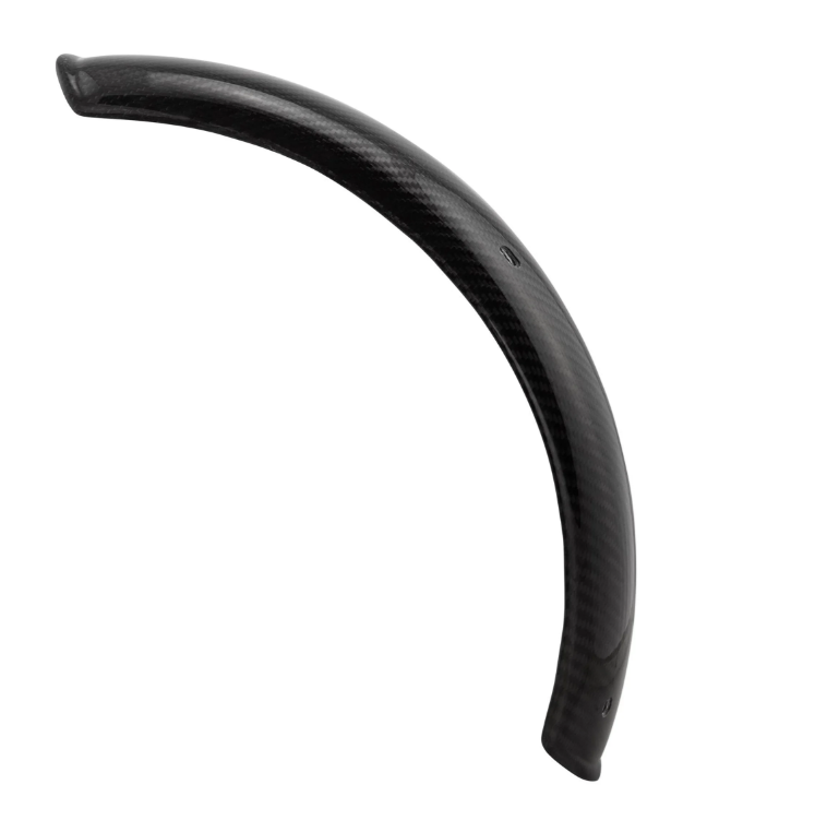 Mudguard 2.0 Garelli EVO II without bracket for Vespa PX 80-200cc, carbon clear