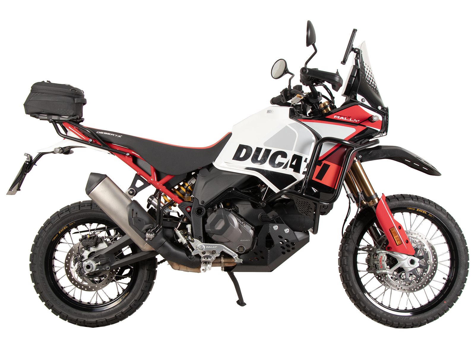 Smartrack rear carrier black for Ducati DesertX (22-) Hepco & Becker
