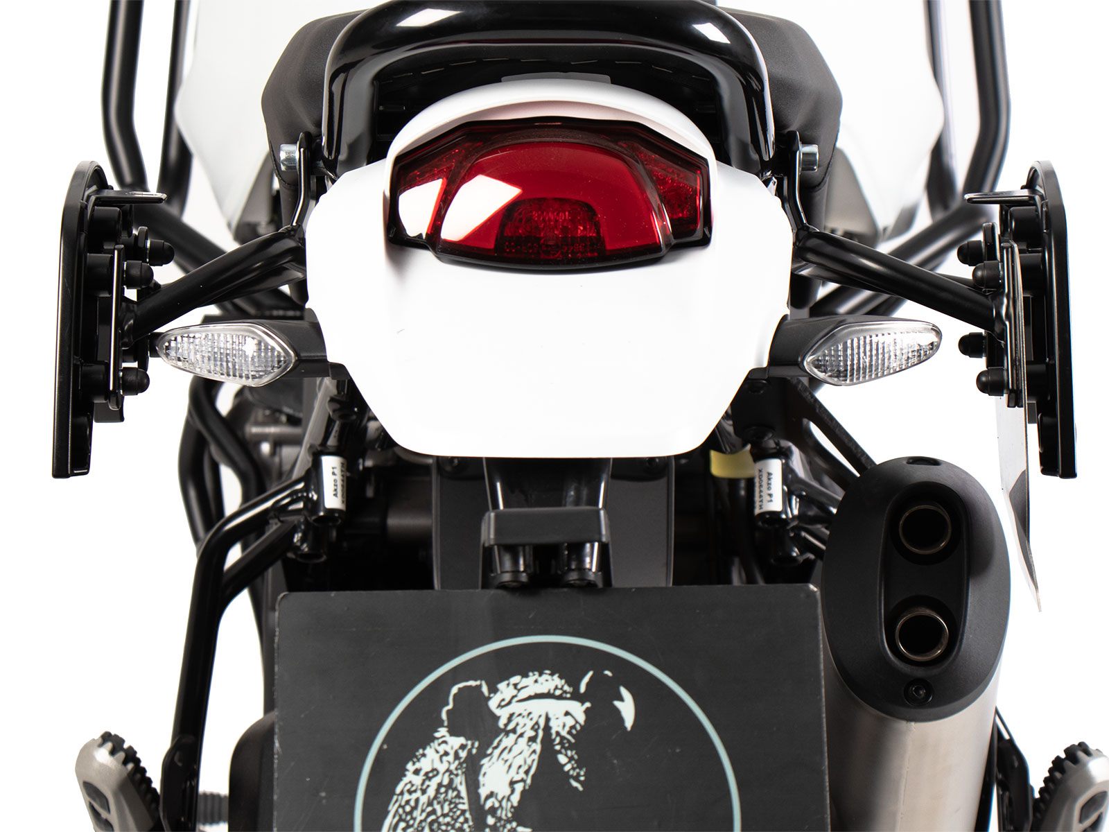 C-Bow side carrier black for Ducati DesertX Rally (24-) Hepco & Becker