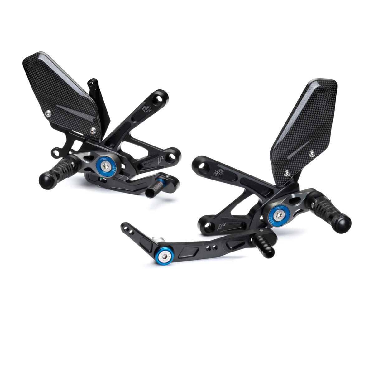 Adjustable billet footrest system for YZF-R1 /M Original Yamaha