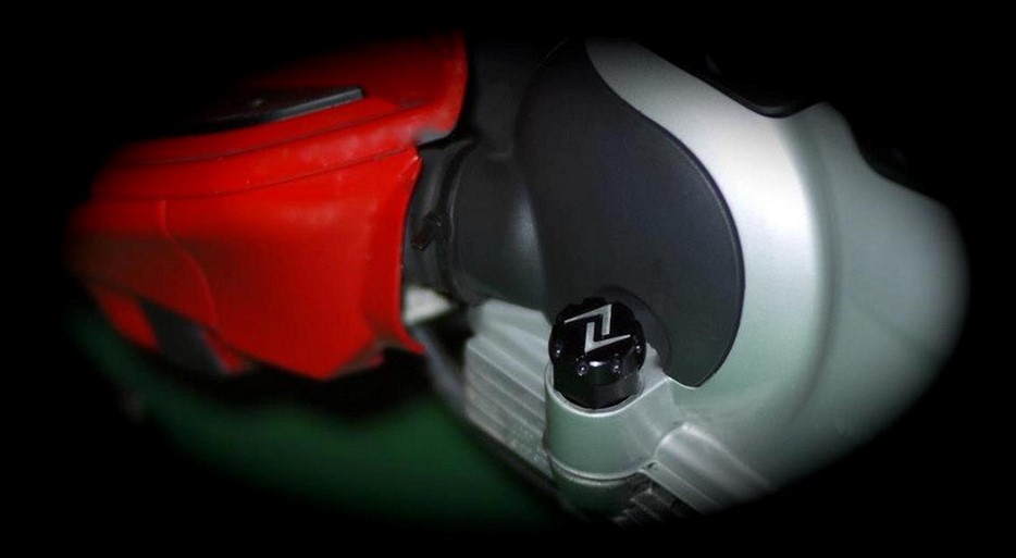 Oil filler plug engine oil for Vespa, black