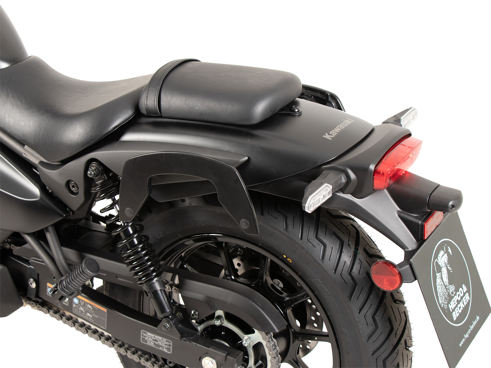 C-Bow side carrier for Kawasaki Eliminator 500 (24-) Hepco & Becker
