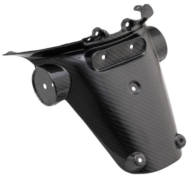License plate holder for Vespa Primavera/Sprint 50-150cc, Carbon