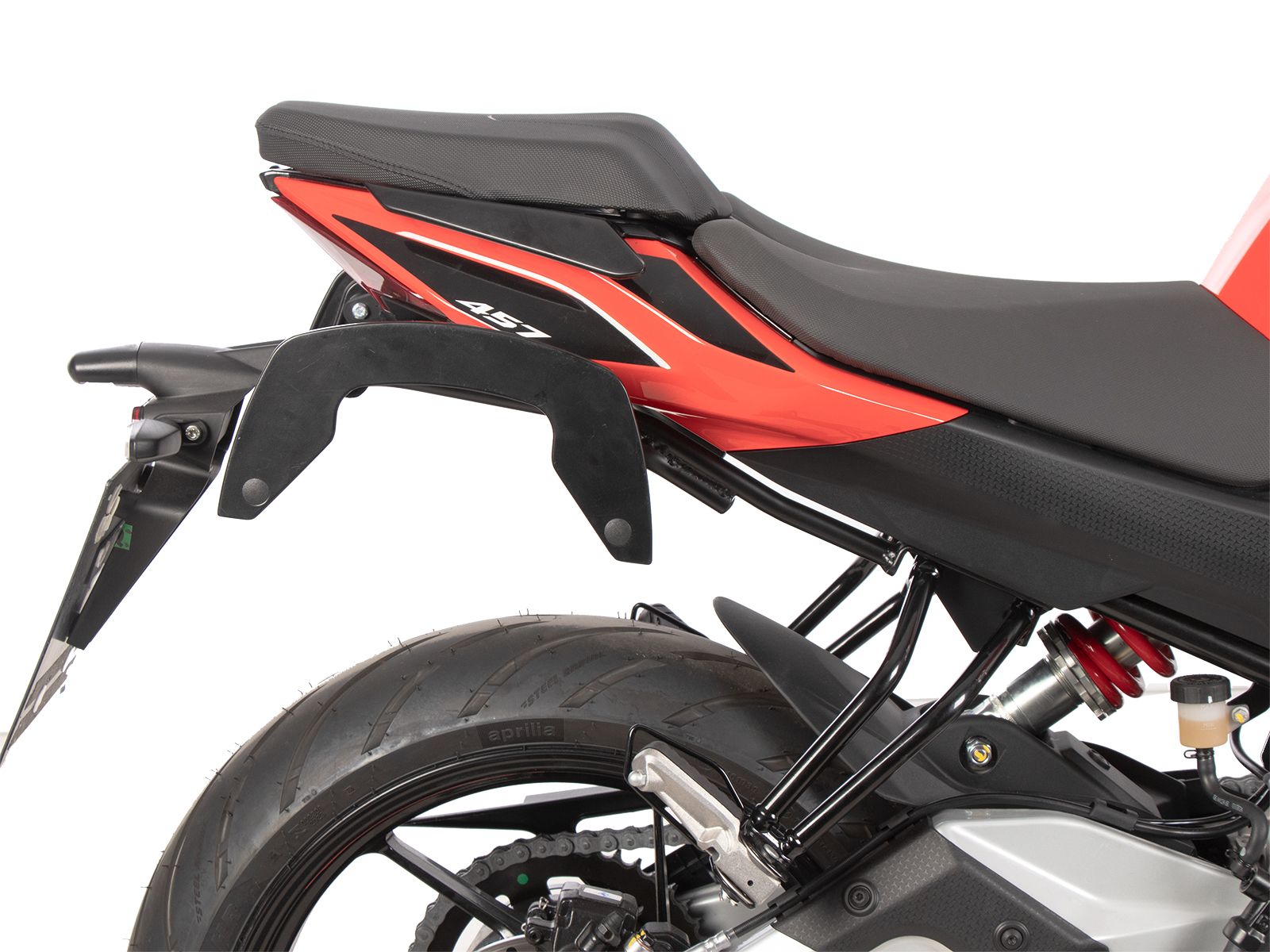 C-Bow side carrier black for Aprilia Tuono 457 (25- ) Hepco & Becker