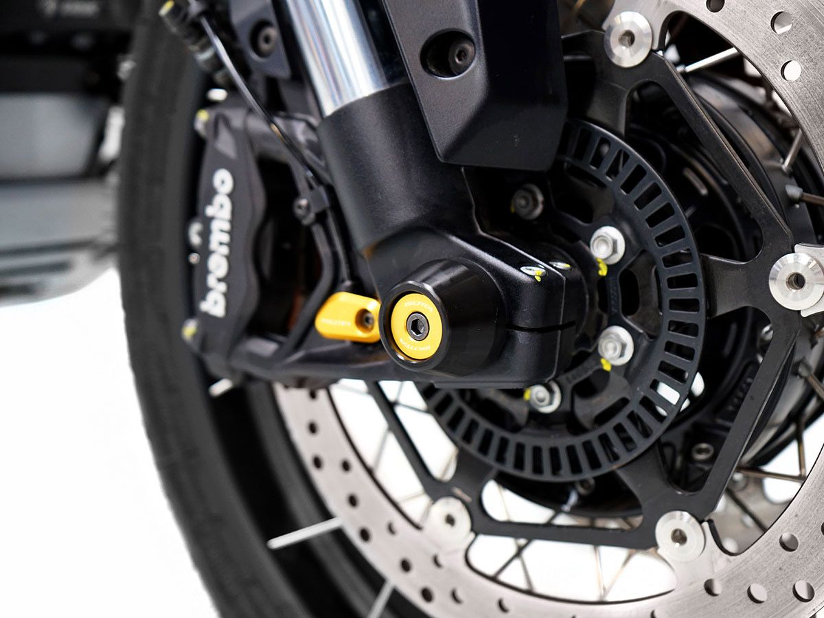 Front axle covers for Moto Guzzi Stelvio 1000