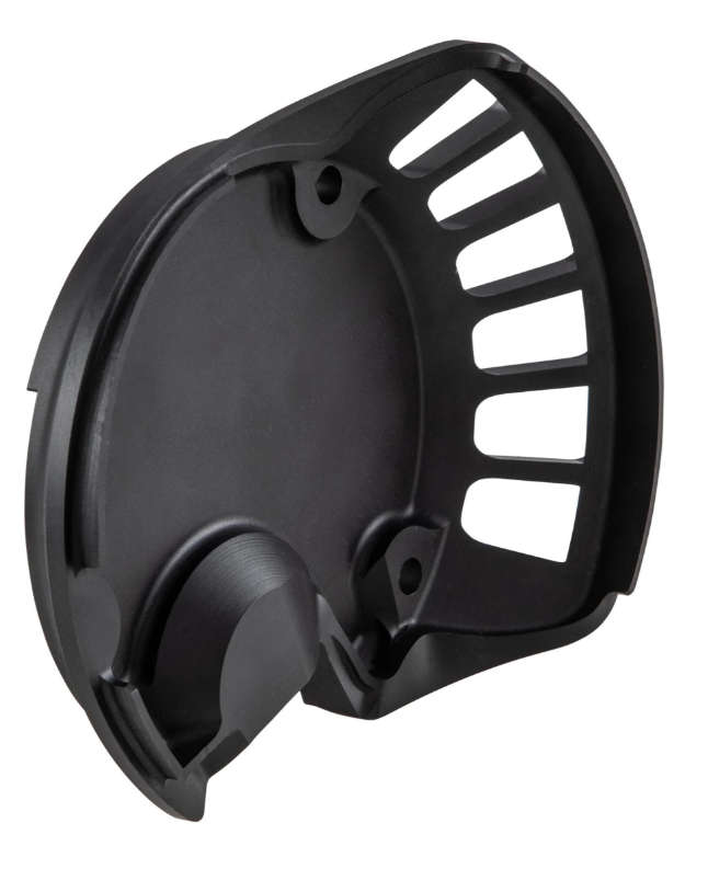 Air intake vario cover for Vespa GTS/GTS Super/GTV/GT 60/GT/GT L 125-300cc, black/silver