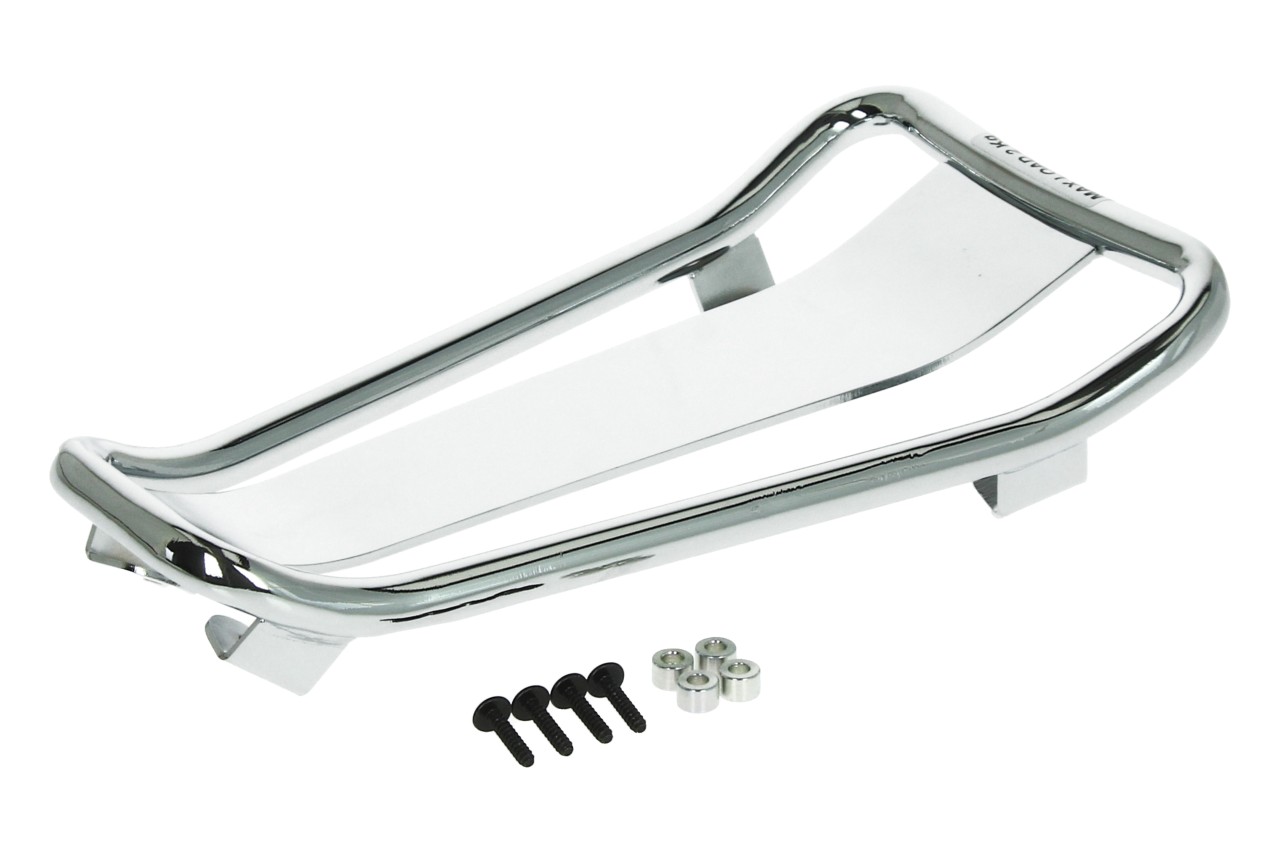Chrome tunnel carrier for Vespa Primavera (24-)