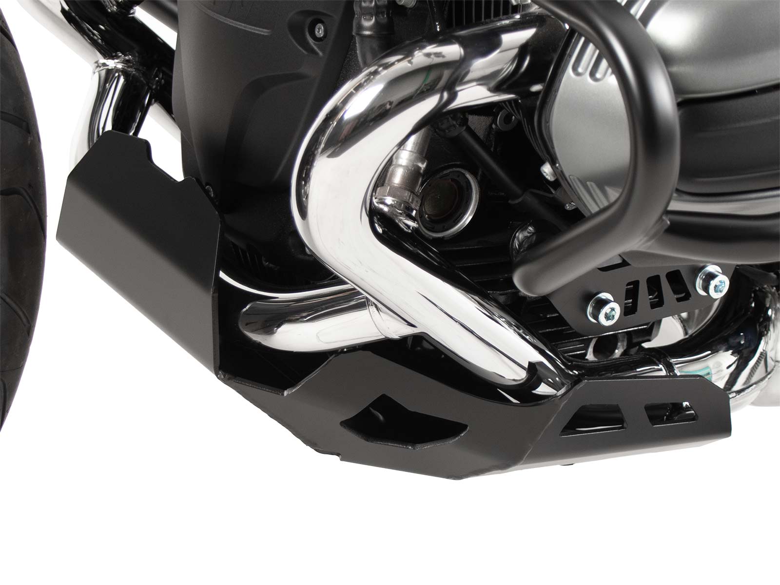 Engine protection plate black for BMW R 12 Nine T (24-) Hepco & Becker