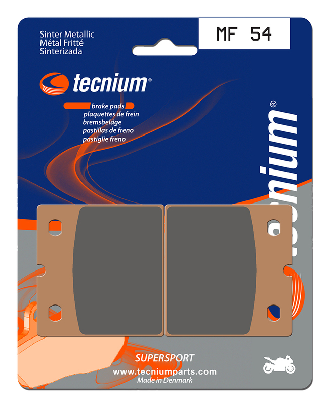 Tecnium Street Performance sintered metal brake pads - MF54