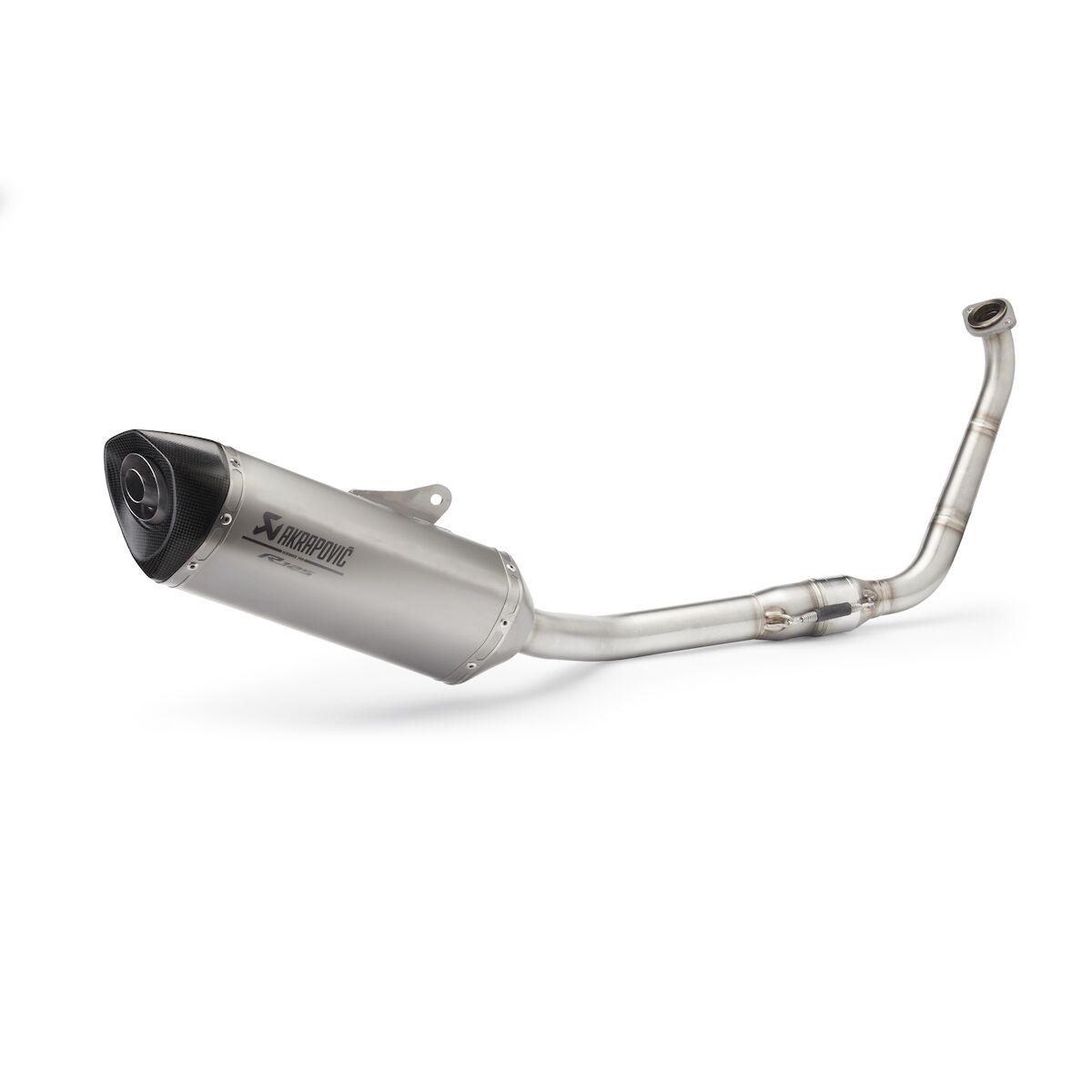 Complete system with titanium silencer for YZF R 125 (Bj.19-) Akrapovic