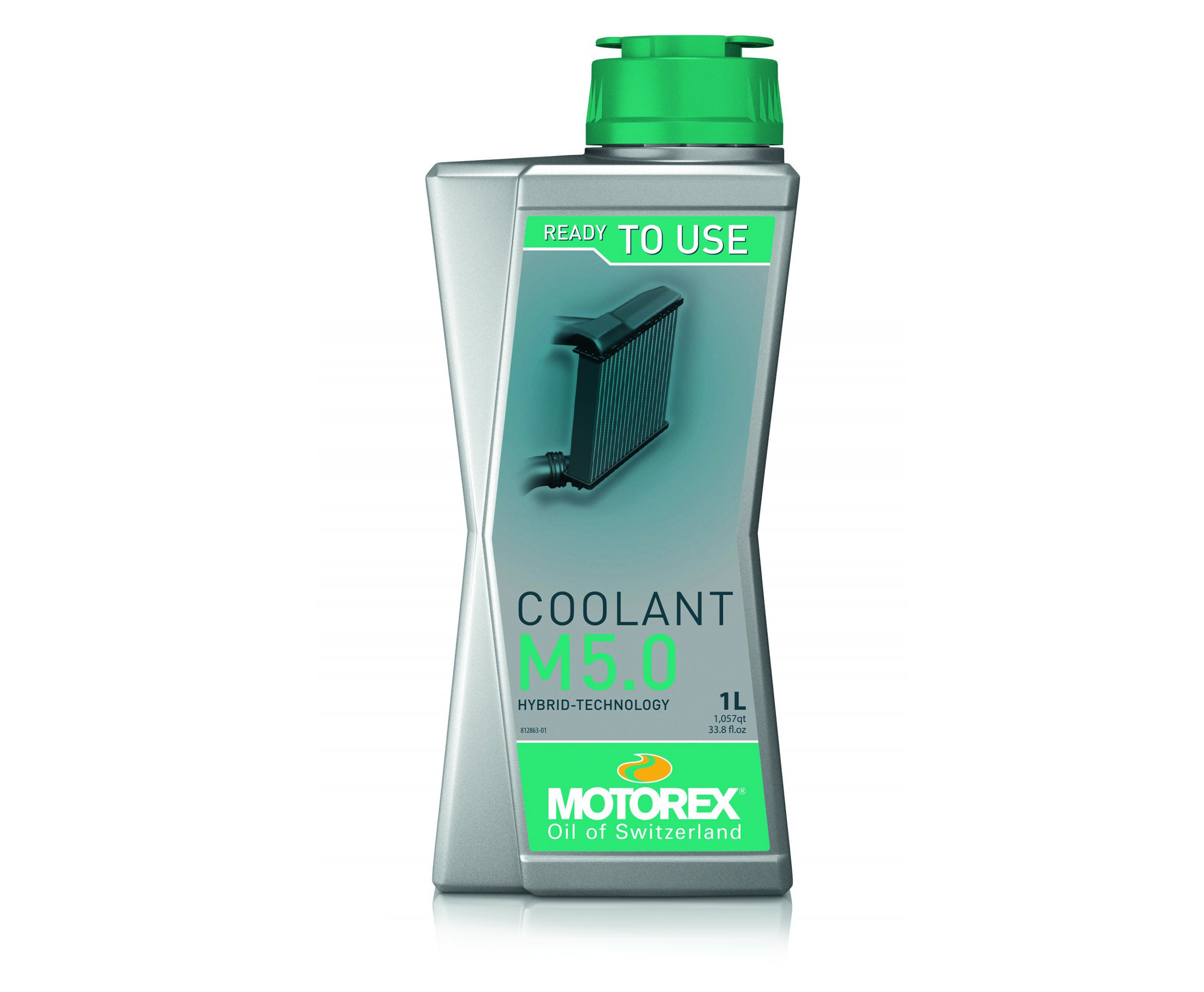 Motorex coolant, Coolant M5.0, turquoise, 1 l ready mixed to -38° C