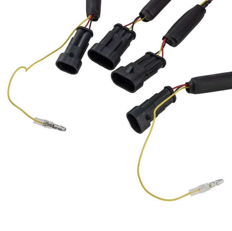 Turn signal kit front & rear for Vespa GTS/GTS Super/GTV 125-300cc, clear